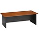 Emperial Rectangular Coffee Table W1200xD600xH400mm Cherry Veneer Black Trim