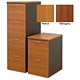 Elysium 4 Drawer Filing Cabinet W400xD600xH1365mm Mahog