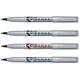 Pentel DVD/CD Marker Permanent Water-Resistant Line Width 0.75mm Assorted Ref YNMS51/4-M [Pack 4]