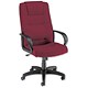 Trexus Intro Managers Armchair Back H720mm W530xD510xH470-570mm Claret Ref 10568-01