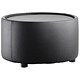 Sonix Tub Reception Table Leather Dia650xH380mm Black