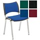 Trexus Plus Stacking Chair Back H325mm W480xD450xH460mm Blue Chrome