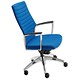 Adroit Zip Executive Armchair Back H640mm W500xD510xH440-540mm Sapphire Ref AccordSA