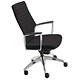 Adroit Zip Executive Armchair Back H640mm W500xD510xH440-540mm Onyx Ref AccordOX