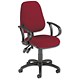 Trexus Lumb-Air High Back Operators Armchair Back H500mm W460xD460xH440-580mm Burgundy Ref SP9080CH