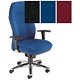 Trexus Posture Chair Synchronous Tilt Back H670mm W535xD495xH430-540mm Blue