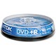 TDK DVD+R Recordable Disk Write-once Inkjet Print Spindle 16x 120min 4.7Gb Ref DVDR47PW16X10 [Pack 10]