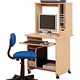 Influx Milton Workstation Tall W740xD600xH1370mm Maple