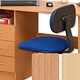 Influx Trumpington Desk Workstation Homeworking 3 Drawer W1100xD550xH775mm Maple
