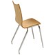 Image of Sonix Roma Bistro Chair W395xD340xH430mm Beech Ref PS9202