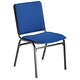 Image of Trexus Maxi Stacking Chair Back H420mm W420xD420xH440mm Blue Ref PS902
