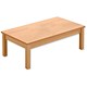 Trexus Reception Coffee Table Rectangular W1200xD600xH320mm Beech Ref PS1351