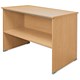 Tercel Post Room Table with Shelf W1280xD800xH870mm Beech
