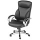 Influx Breeze F5 Executive Armchair Leather Look Back H610mm W560xD520xH470-560mm Black