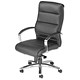 Influx Breeze F3 Executive Armchair Leather Look Back H640mm W520xD500xH470-550mm Black