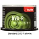 Imation DVD-R Recordable Disk Write-once Thermal Printable Spindle 120min 4.7Gb 16x Ref 22618 [Pack 50]
