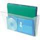 Deflecto Literature Wall Pocket Stackable Landscape Oversized W413xH178mm Crystal Ref DE74301