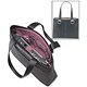 Solo Laptop Case Tote Bag for 15.4in Vinyl Pebble Grain Textured with Padded Straps Green Ref K706-4/12