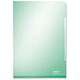 Leitz Premium Folder Cut Flush PVC Glossy 150micron for 30 Sheets A4 Green Ref 41530255 [Pack 100]