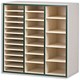 Marland Mailroom Sorter Shell with 2 Vertical Dividers for Max.36 Holes W800xD400xH800mm Ref 91807053