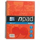 Oxford npad Notebook Twin Wirebound 90gsm Ruled Margin 4 Holes 80 Pages A4 Ref C02181 [Pack 3]