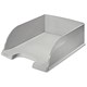 Leitz Plus Jumbo Letter Tray Deep-sided with 2 Label Positions Grey Ref 52330085