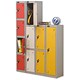 Trexus 3 Door Locker Hasp and Staple Lock ACTIVECOAT W305xD305xH1780mm Silver White Ref 862451