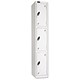 Trexus Plus 3 Door Locker Nest of 1 Extra Depth ACTIVECOAT W305xD460xH1780mm Silver White Ref 863781