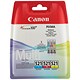 Image of Canon CLI-521 Inkjet Cartridges Cyan/Magenta/Yellow Ref 2934B007 [Pack 3]