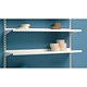 Trexus Top Shelf Additional Shelf for Shelving Unit W1000xD270mm White Metal [Pack 4]