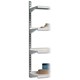 Trexus Top Shelf Extension Upright for Shelving Unit H1048mm White