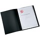 5 Star Office Display Book Soft Cover Lightweight Polypropylene 20 Pockets A4 Black