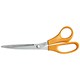 5 Star Right Handed Scissors 217mm Orange