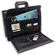 Masters Document Case Folio Koskin Leather-look Zip-around W430xD120xH320mm Black Ref 2274