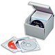 Compucessory CD Master 80 Box Storage 40 Sleeves Capacity 80 Disks Ref CCS22281