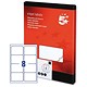 5 Star Office Addressing Labels Inkjet 8 per Sheet 99.1x67.7mm White [800 Labels]
