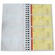 5 Star Premier Telephone Message Book Wirebound Carbonless Sticky 160 Notes 40 Pages 279x152mm