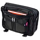 Masters Briefcase Flap-over Laptop Microfibre Soft-sided Expandable W410xD160xH320mm Black Ref 3192