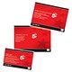 5 Star Office Laminating Pouches 250 Micron for Credit Card size [54x86mm] Glossy [Pack 100]