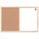 5 Star Office Combination Noticeboard Cork and Drywipe W600xH400mm