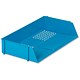 5 Star Letter Tray Wide Entry High-impact Polystyrene Stackable Blue