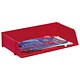 5 Star Letter Tray Wide Entry High-impact Polystyrene Stackable Red