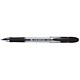 5 Star Premier Grip Ball Pen 1.0mm Tip 0.5mm Line Black [Pack 12]