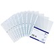 5 Star Premier Presentation Punched Pocket Polypropylene Top-opening 120 Micron A4 Clear [Pack 10]