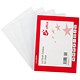 5 Star Office Folder Cut Flush Polypropylene Copy-safe Translucent A4 Clear Ref [Pack 100]
