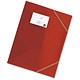 5 Star Premier 3 Flap Elasticated File Polypropylene A4 Red [Pack 5]