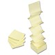 5 Star Office Re-Move Notes Concertina Pad of 100 Sheets 76x76mm Yellow [Pack 12]