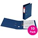 5 Star Premier Lever Arch File PVC Spine 70mm Foolscap Blue [Pack 10]