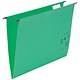 5 Star Premier Suspension Files Manilla with Wrapover Bar Tabs and Inserts Foolscap Green [Pack 50]