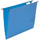 5 Star Premier Suspension Files Manilla with Wrapover Bar Tabs and Inserts Foolscap Blue [Pack 50]